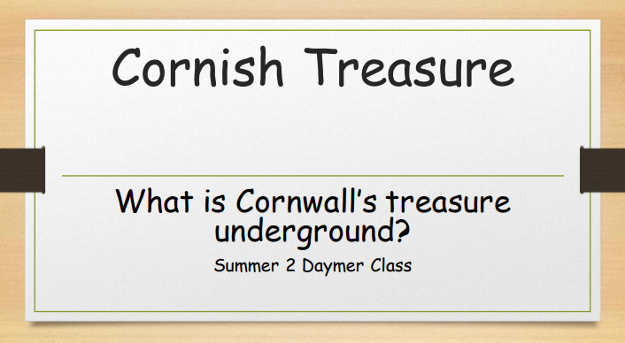 EYFS Cornish Treasures